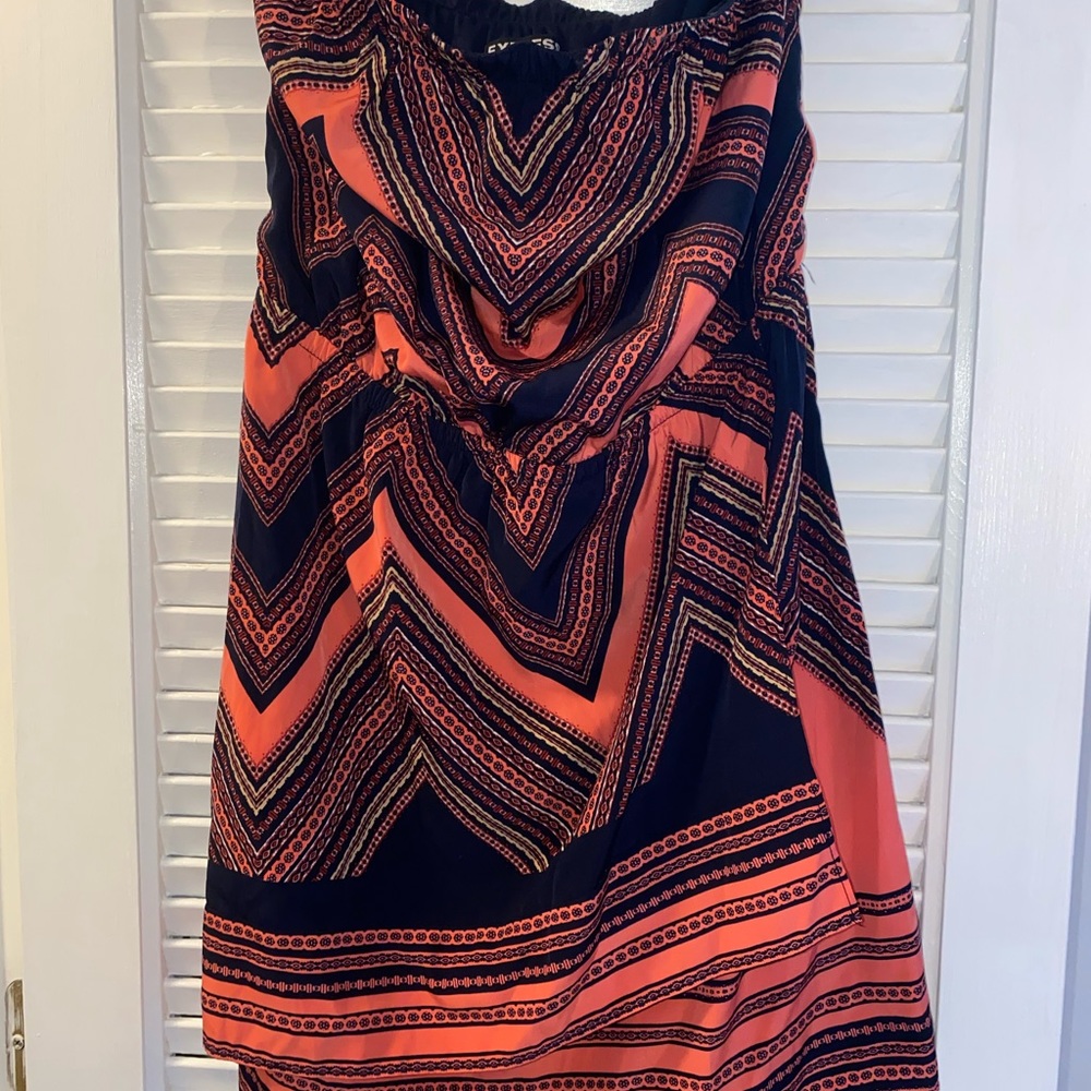 Strapless sundress